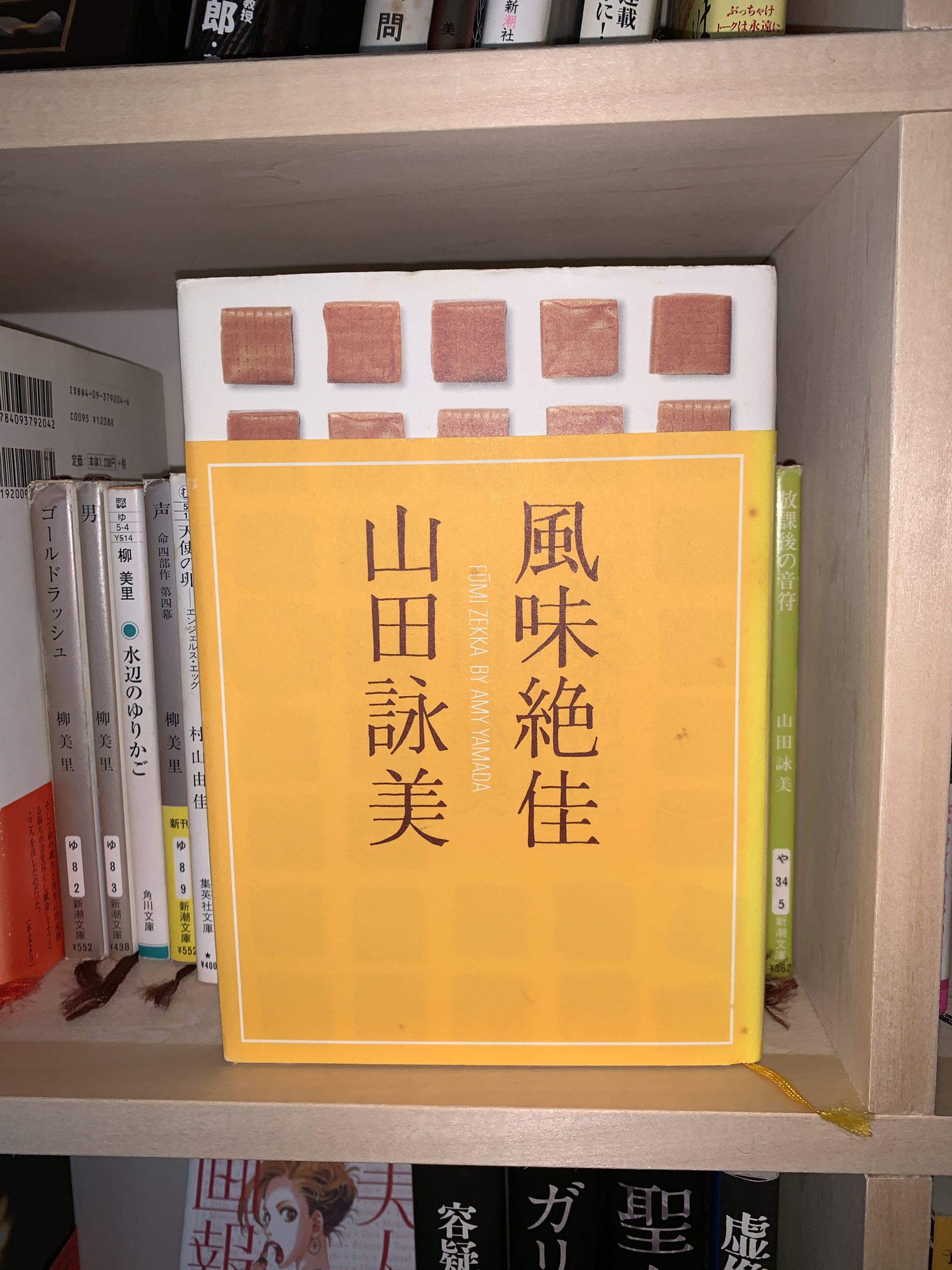 書籍 風味絶佳 山田詠美 作 じゃじゃの私設図書館 浜松佐鳴湖近くのボランティア参加型施設